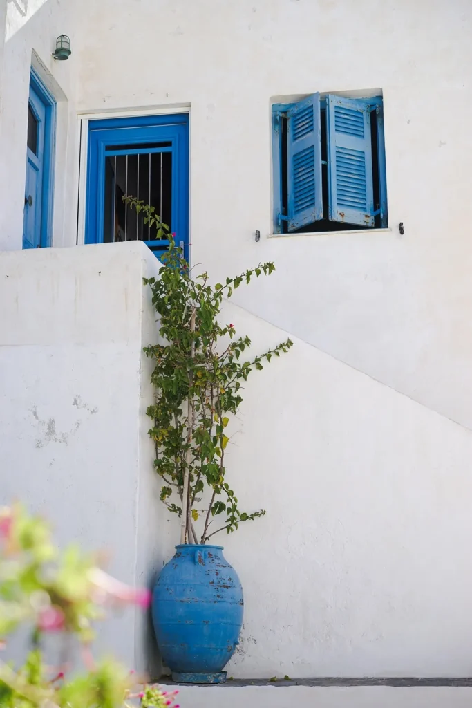 Courette d'une maison à Oléron