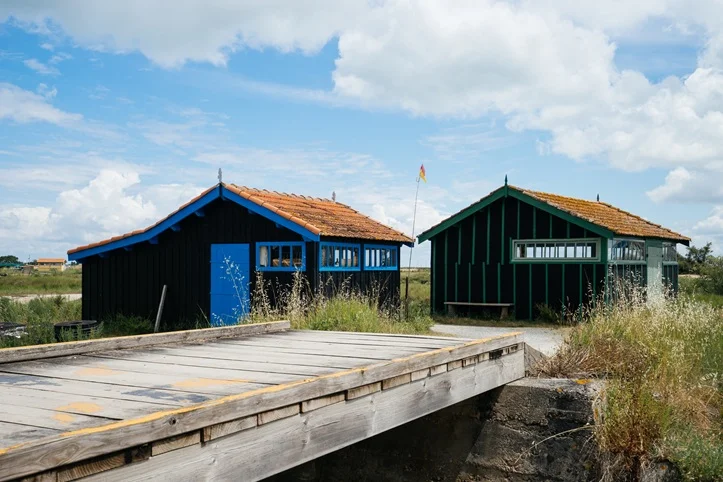 Cabanes à huitres au Fort Royer - Boyardville