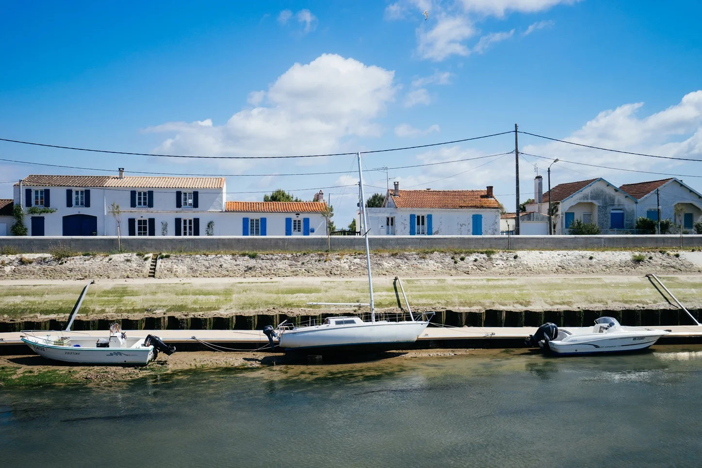 Maisons sur le port de Boyardville